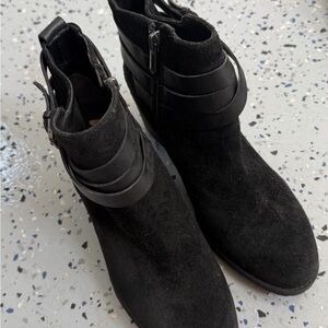 Sam Edelman Black Ankle Booties